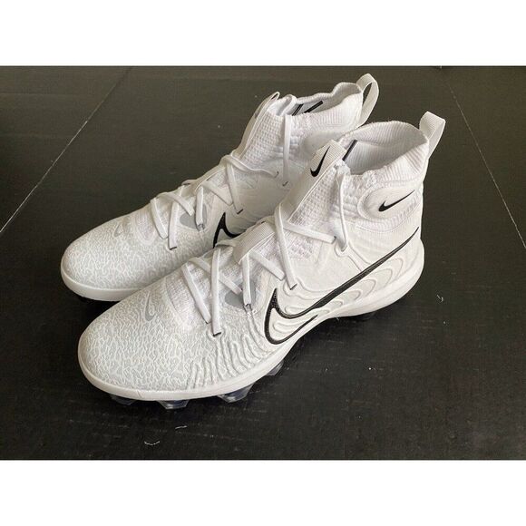 Nike Alpha Huarache NXT MCS White Baseball Cleats DJ6519-100 Men’s Sz 13 - Picture 1 of 12